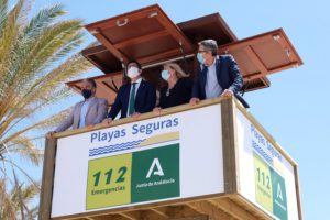 El 68% de las playas andaluzas cuentan ya con el sello 'Andalucía Segura'