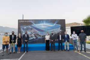 La alcaldesa de Málaga destaca el potencial de la ciudad en la presentación del proyecto para un nuevo estadio del Marbella FC