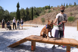 Málaga habilita unas zonas de paseo para perros de 13.000 metros cuadrados