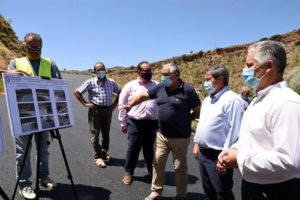 Finalizan las obras en las carreteras de Castell de Ferro y Rubite