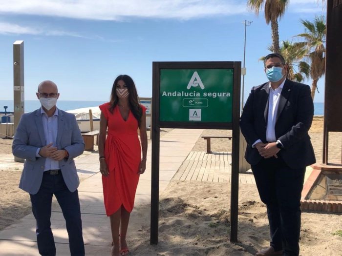 Casi el 60% de la costa andaluza cuenta con el sello de garantía 'Andalucía segura' frente al Covid-19