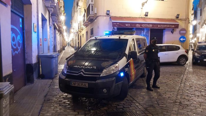 Cinco detenidos en una operación de la Policía Nacional contra el tráfico de drogas en Cádiz