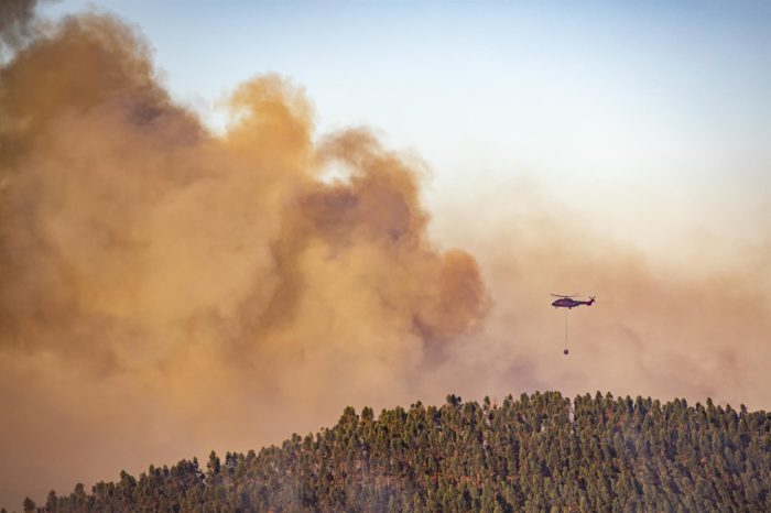 Infoca da por estabilizado incendio de Almonaster la Real en Huelva