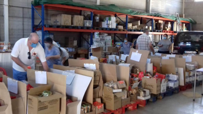 Más de 4.000 kilos de alimentos para madres en situación de vulnerabilidad de Mairena del Alcor