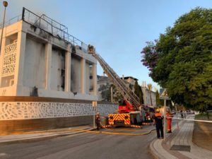 Nuevos datos sobre el incendio en el hotel de Marbella