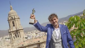 El actor Salva Reina recibe el Premio Talento Andaluz de Canal Sur en el Festival de Málaga - RTVA