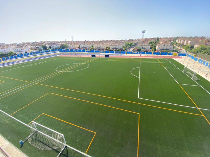 Últimos días de obras en el Estadio Municipal Nuevo San José de Gines