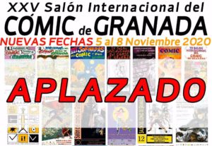 Aplazado a noviembre el Salón Internacional del Cómic de Granada