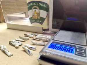 Detenido por menudeo de drogas junto a un parque infantil de Bellavista