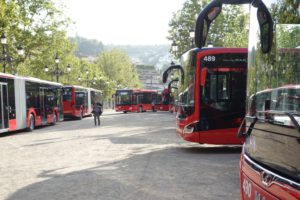 Granada refuerza el transporte público con once nuevos autobuses híbridos