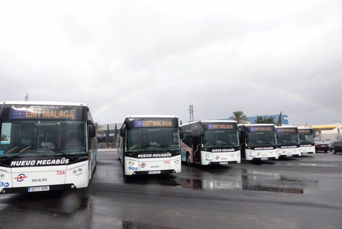 Málaga aumenta el número de autobuses y servicios a partir de este lunes