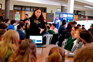 Belén Gago, profesora de la UMA, premiada a la Mejor Iniciativa de Divulgación