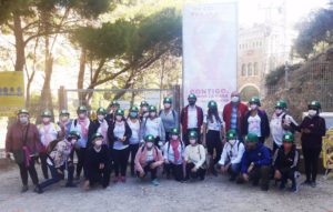 El Caminito del Rey conciencia a sus visitantes sobre el Cáncer de Mama