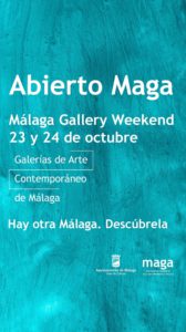 Málaga participa en 'Abierto Maga', un itinerario guiado por las galerías de arte de la ciudad