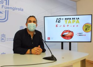 Concejal de Turismo de Fuengirola, Rodrigo Romero, presenta la 12 edición de la Ruta de la Tapa Erótica. / Foto: Ayuntamiento de Fuengirola. / Europa Press.