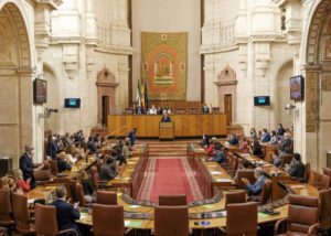 Pleno del Parlamento andaluz. / Foto: Parlamento de Andalucía. / Europa Press.