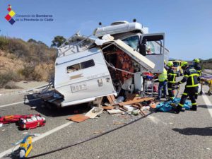 Disimulan como un accidente de coche un caso de violencia de género en Los Barrios