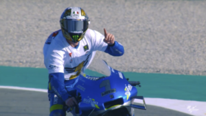 El español Joan Mir se alza con el campeonato de MotoGP