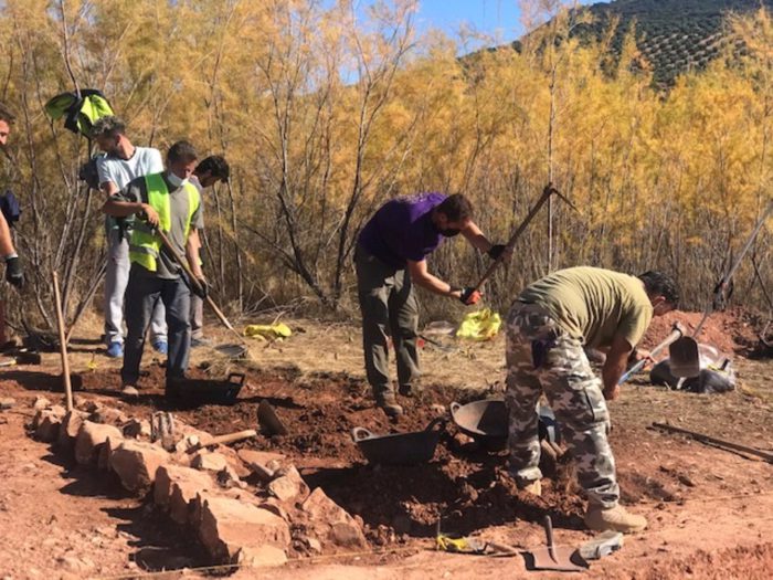 Las excavaciones arqueológicas en Giribaile se mantendrán hasta la llegada de lluvias