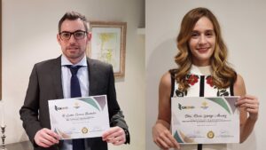 Rocío Lorenzo y Carlos Cuenca, premiados al Mejor Expediente MIR 2020