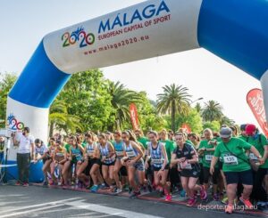 Imagen de archivo de la Carrera Mujeres contra el Cáncer Ciudad de Málaga. / Foto: Málaga Capital Europea del Deporte 2020.