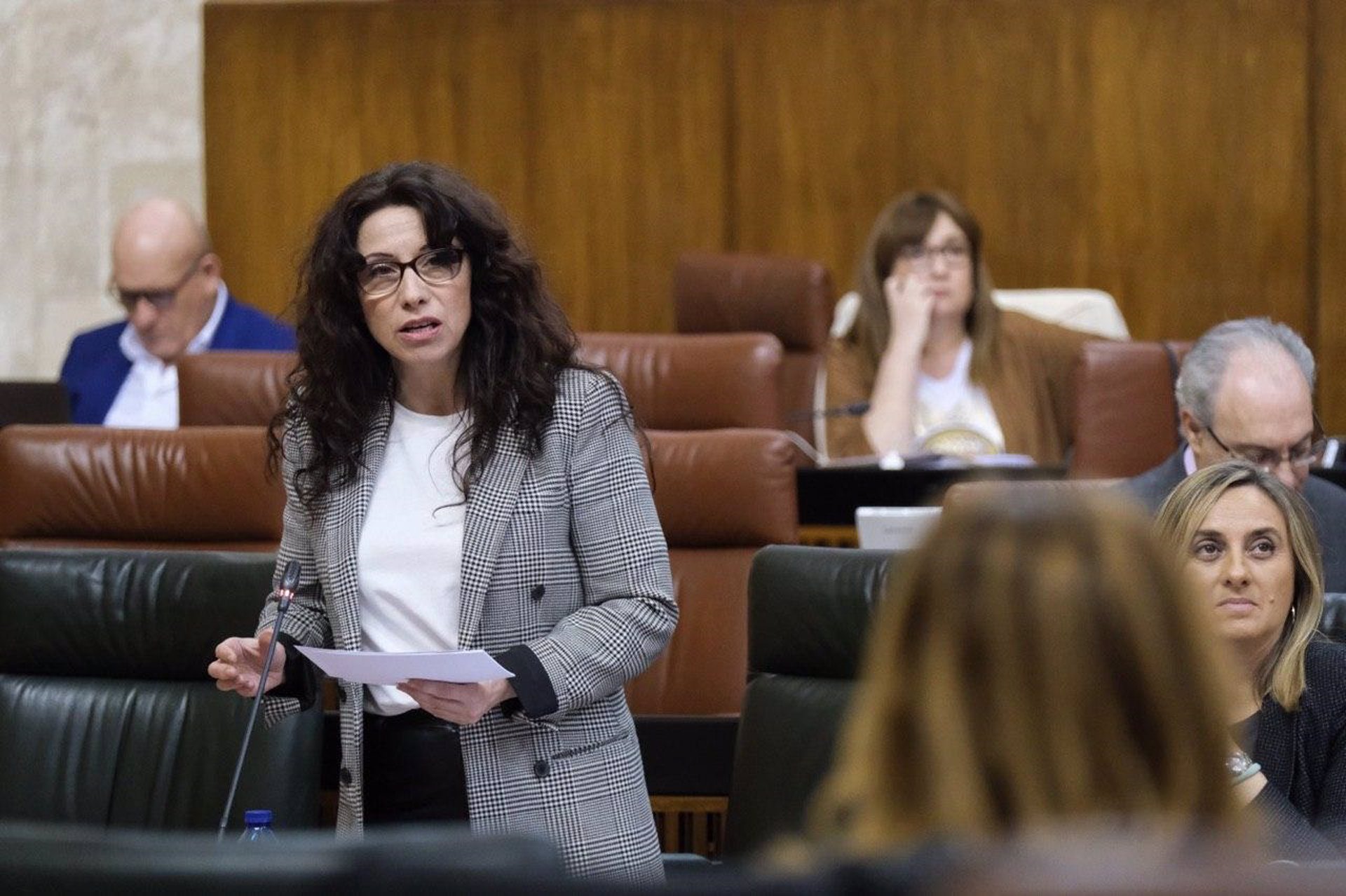 Rocío Ruiz en el Pleno del Parlamento - JUNTA DE ANDALUCÍA. / Foto: Archivo / Junta de Andalucía. / Europa Press.