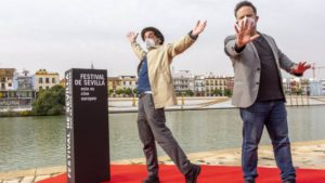 Darío Adanti y Edu Galán, en Sevilla. / Foto: Europa Press.