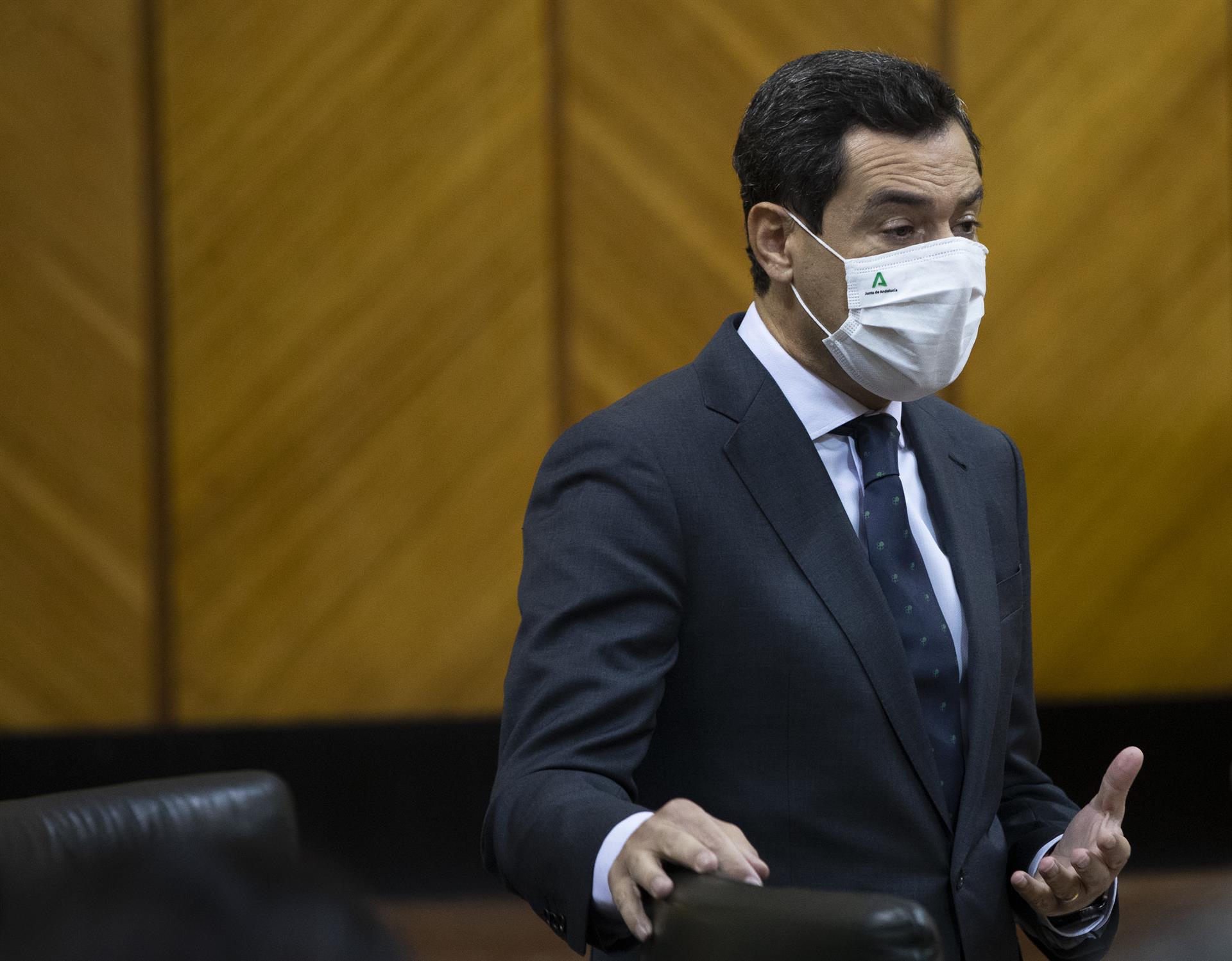 El presidente de la Junta de Andalucía, Juanma Moreno, en una foto de archivo. / Foto: María José López. / Europa Press.