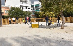 Uno de los parques caninos de Fuengirola. / Foto: Ayuntamiento de Fuengirola. / Europa Press.