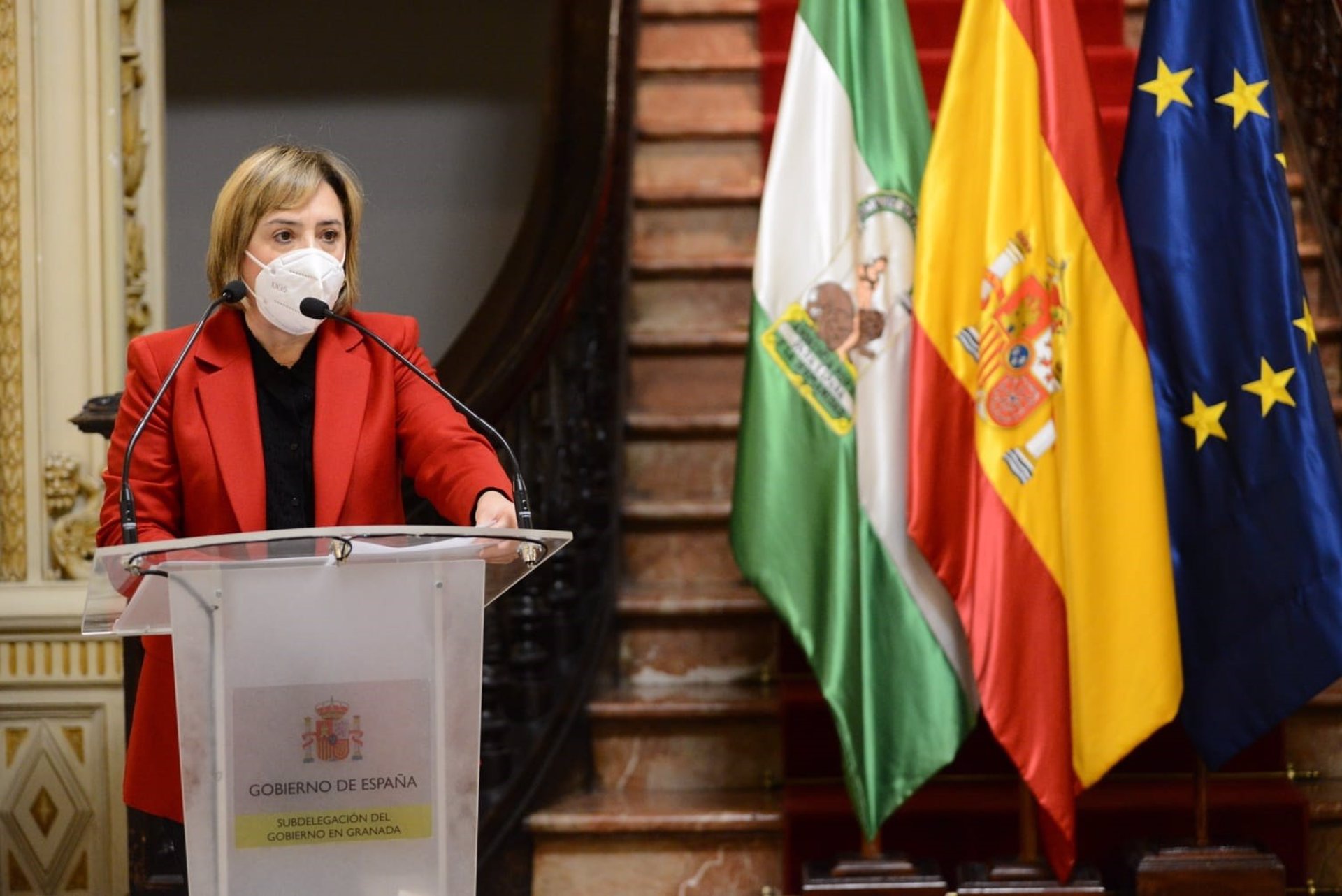 La delegada del Gobierno en Andalucía, Sandra García, en imagen de archivo. / Foto: Delegación del Gobierno. / Europa Press.