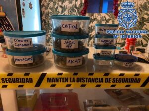 Desarticulados dos puntos de venta de droga que operaban como 'coffee shops' en Granada