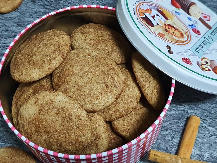 Aprende a hacer snickerdoodles, deliciosas galletas americanas de canela