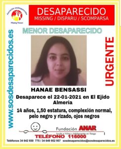 Localizan a un joven desaparecido en Berja