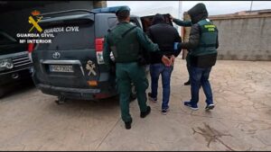 Operación de la Guardia Civil en Cádiz. / Foto: Guardia Civil. / Europa Press.