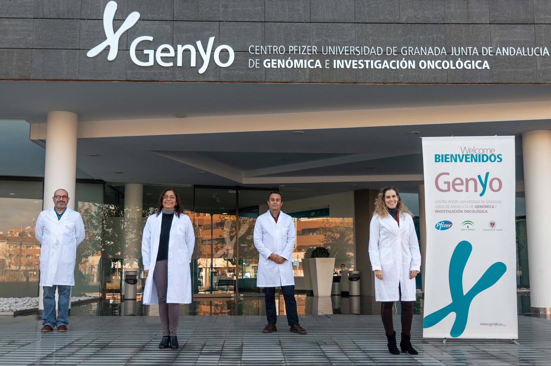 Científicos del Centro Pfizer-Universidad de Granada-Junta de Andalucía de Genómica e Investigación Oncológica. / Foto: Universidad de Granada. / Europa Press.