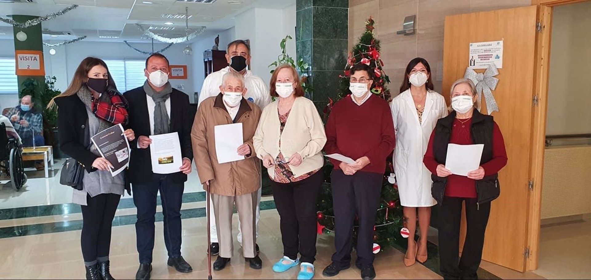 Proyecto solidario de la UGR denominado "Cabezas y corazones". / Foto: Ayuntamiento de Cúllar. / Europa Press.