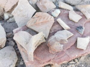 Hallan nuevos restos arqueológicos en el entorno del Cerro del Espíritu Santo de Vera. / Foto: Ánchel Conte Cazcarro / Ayuntamiento de Vera. / Europa Press.