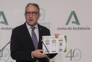 Código QR para certificar la vacunación contra la covid-19 en Andalucía