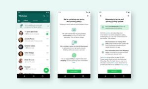 Imagen de políticas de privacidad. / Foto: WhatsApp.