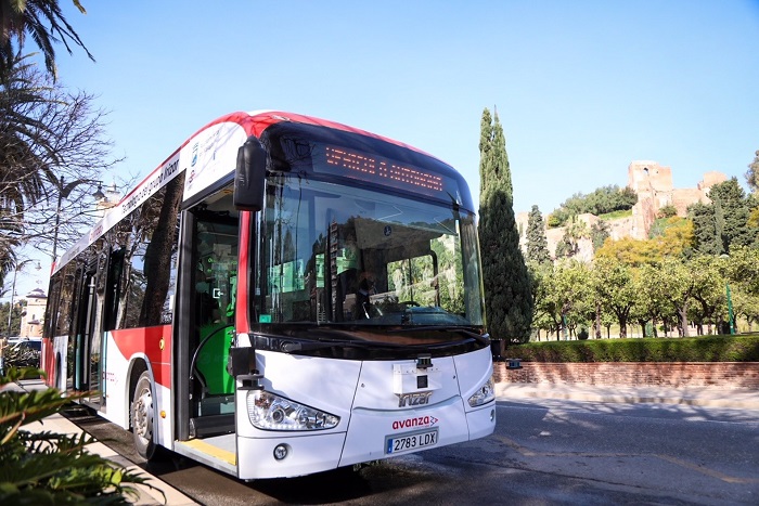 Málaga estrena su primer autobús urbano sin conductor