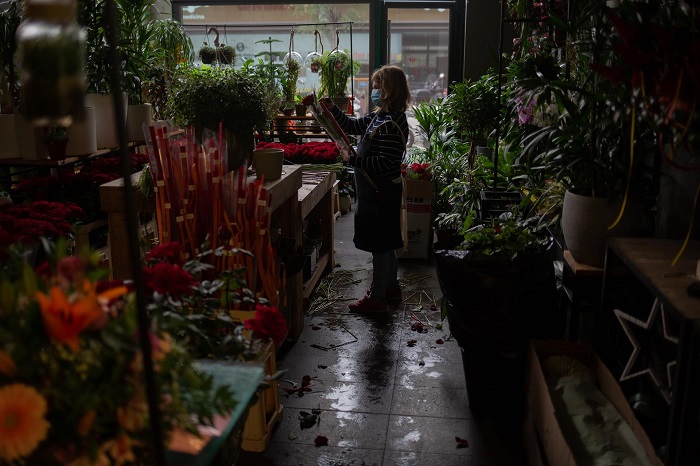 Las floristerías andaluzas ponen sus esperanzas en San Valentín