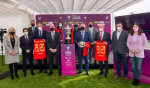 Presentación en Málaga de la final del Campeonato de España-Copa de S.M. La Reina 2019/2020. / Foto: Junta de Andalucía. / Europa Press.