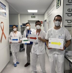 Unidad de Ictus del Regional de Málaga utiliza colores para identificar pacientes según su afectación