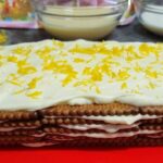 Cómo hacer tarta de limón y galletas