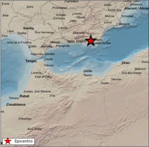 Registran un seísmo de magnitud 2,1 en Almería sin percances