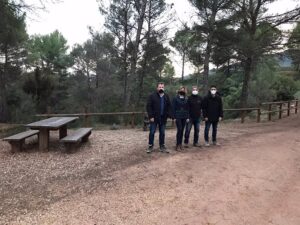 Ubican varios parques biosaludables a lo largo de la Vía Verde de Segura