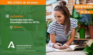 Organizan un webinar para asesorar a pymes y autónomos sobre la prórroga de los ERTE