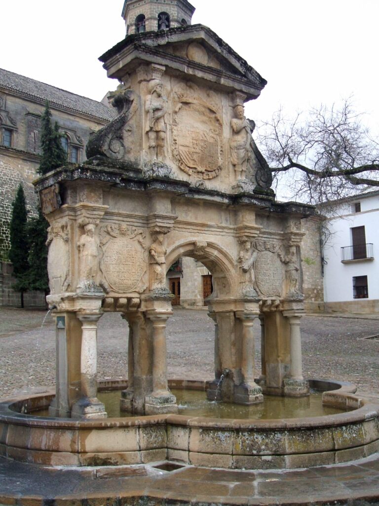 Fuente de Santa María en Baeza