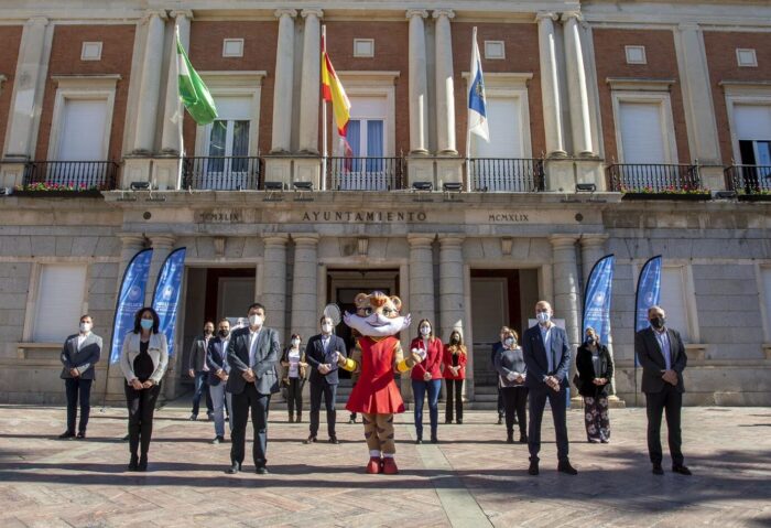 Llega a Huelva 'Onuba', la mascota del Mundial de Bádminton