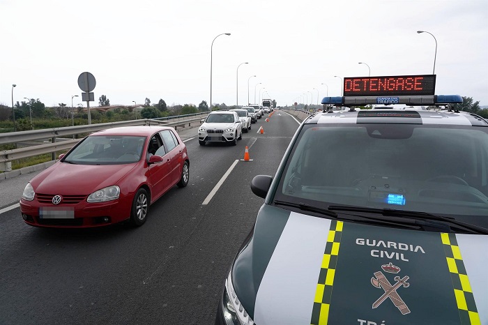 Cazado cuando circulaba a 250km/h por la A-7 en Alhaurín de la Torre